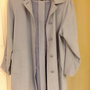 Baby Blue London Fog Raincoat